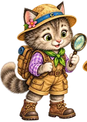 Curious Carly Cat